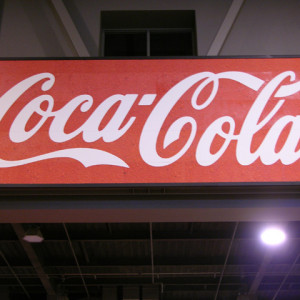 banner cocacola